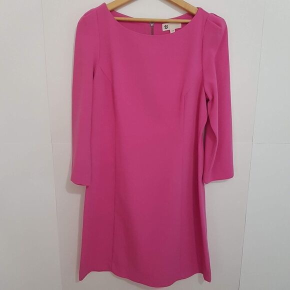 The Bay Classic Pink Dress Size Small 3/4 Sleeve * Excellent Like NEW - Picture 14 of 15